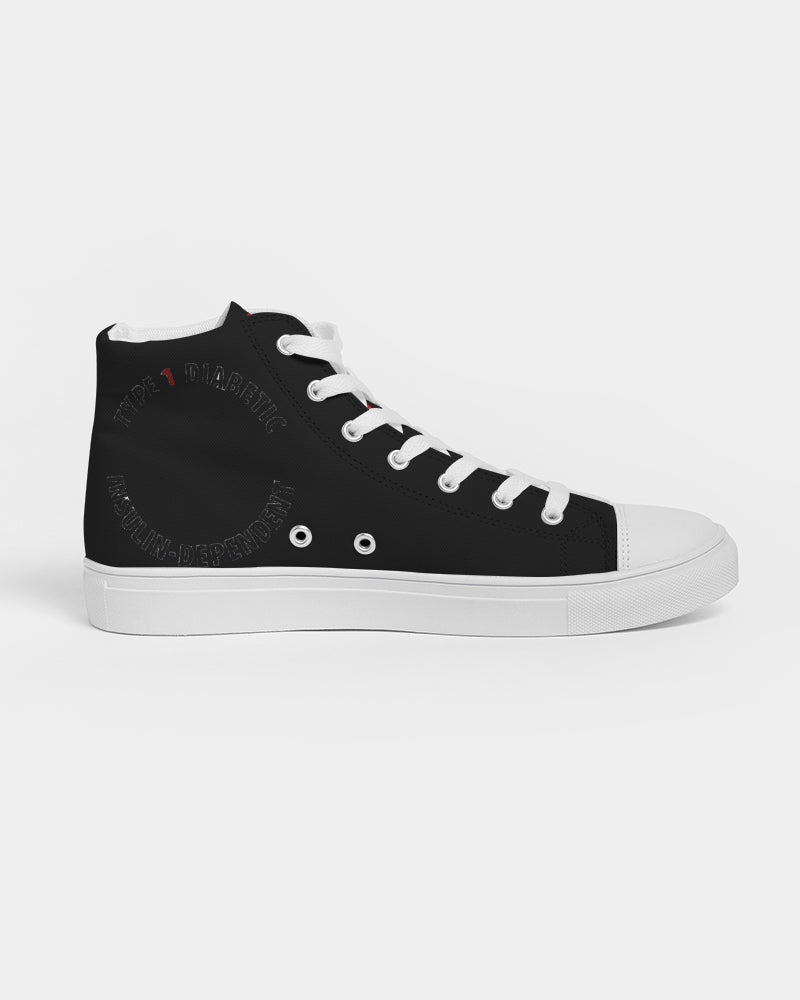 No Sugar Added Men's Hightop Canvas Shoe