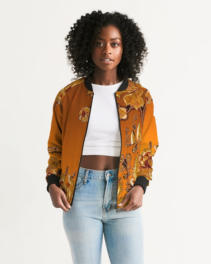 Persian Print Women's Bomber Jacket