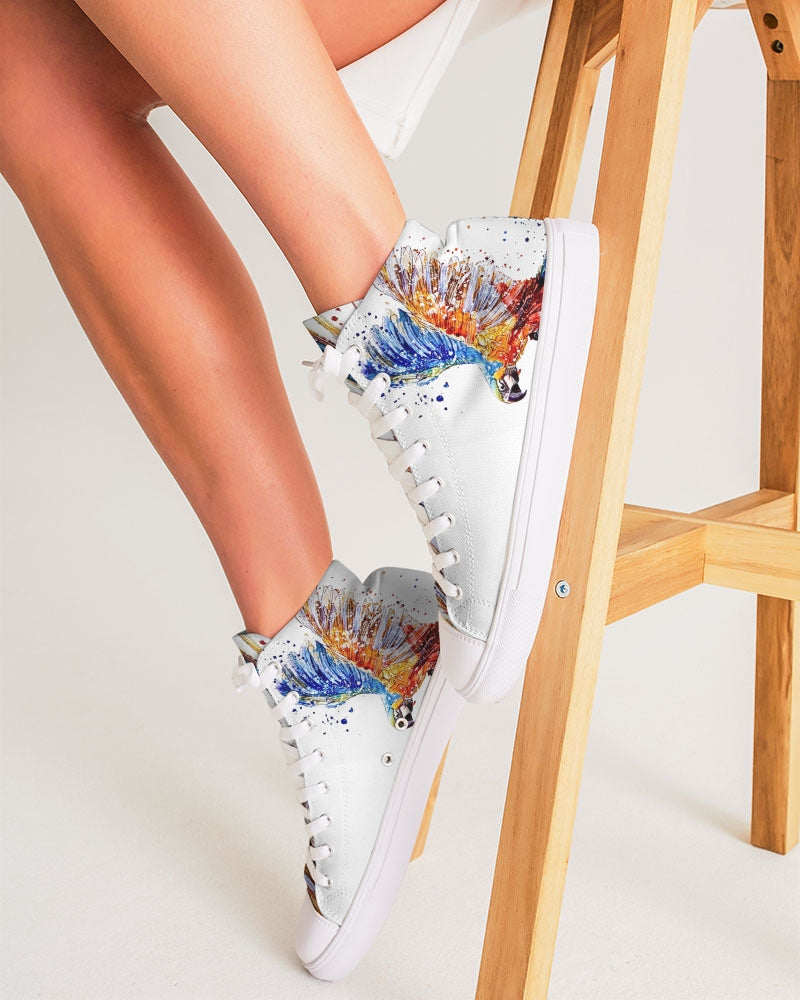El Loro Women's Hightop Canvas Shoe