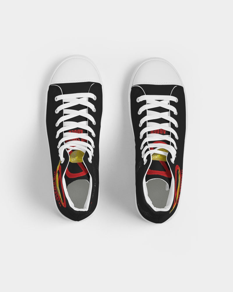 No Sugar Added Men's Hightop Canvas Shoe