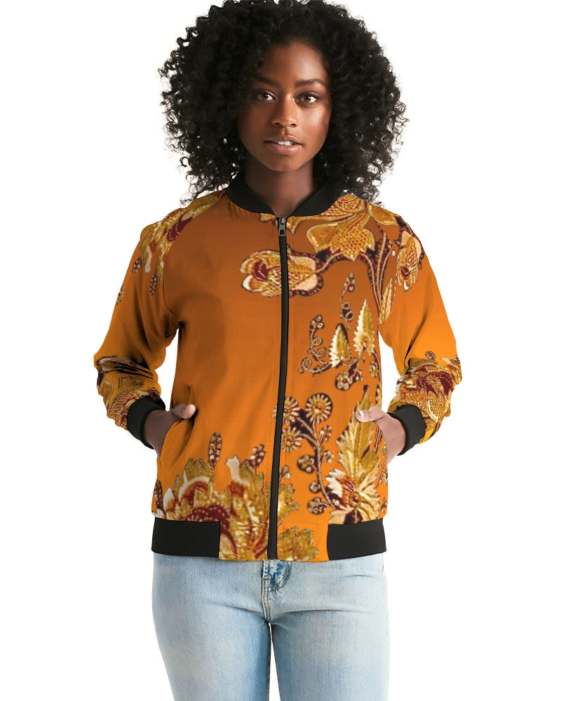 Persian Print Women's Bomber Jacket