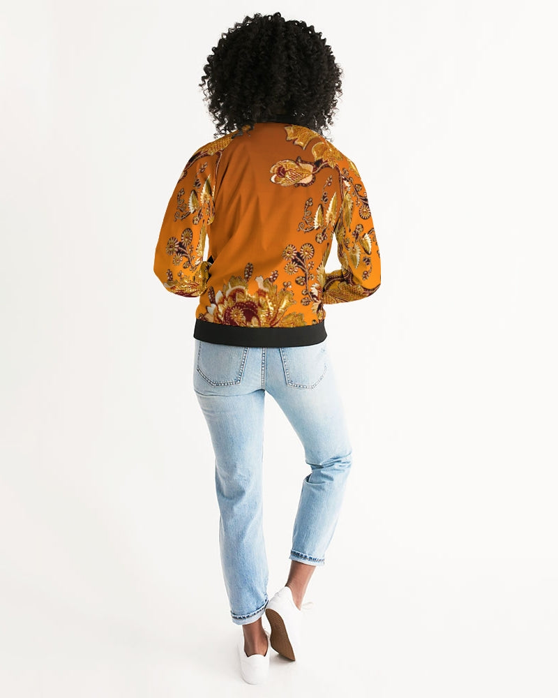 Persian Print Women's Bomber Jacket