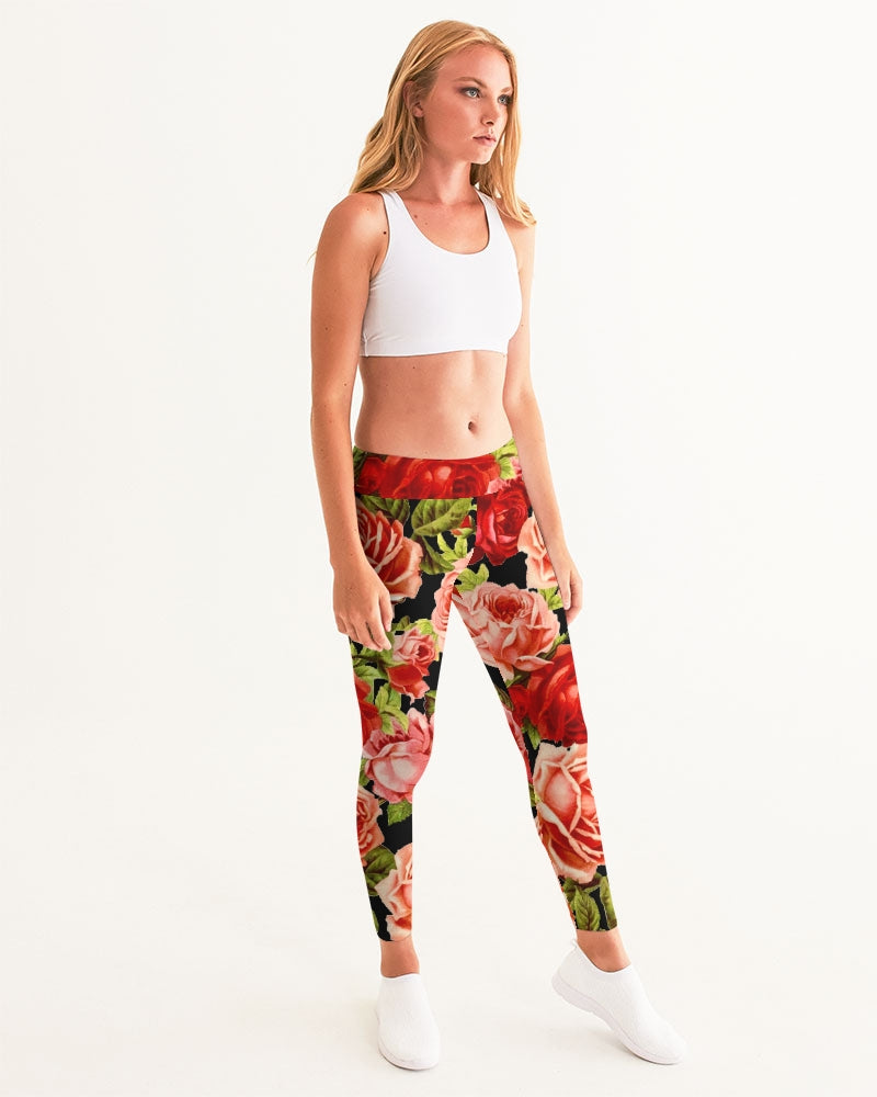 Rose Garden Women's Yoga Pants