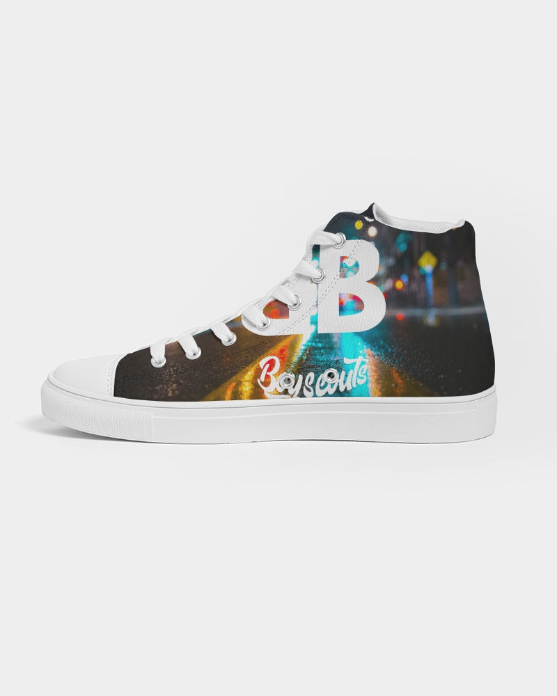 Neon Streetlife Men's Hightop Canvas Shoe