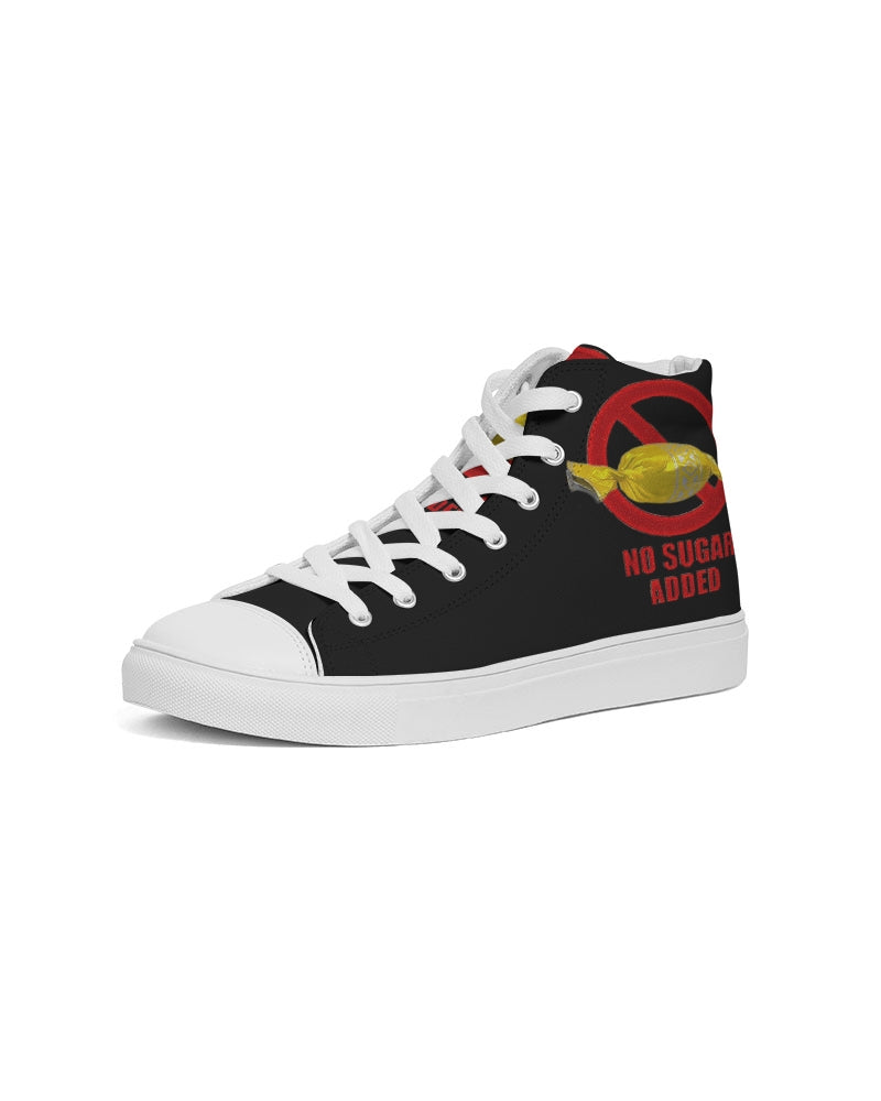 No Sugar Added Men's Hightop Canvas Shoe