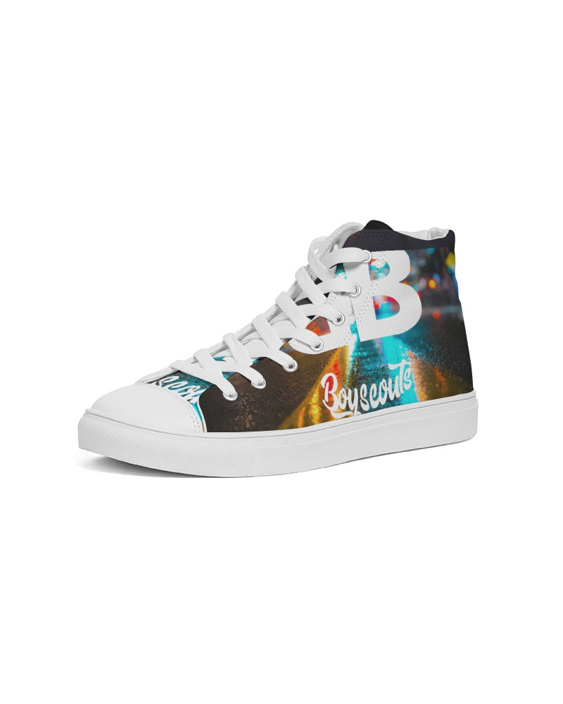 Neon Streetlife Men's Hightop Canvas Shoe