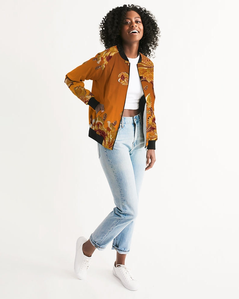 Persian Print Women's Bomber Jacket