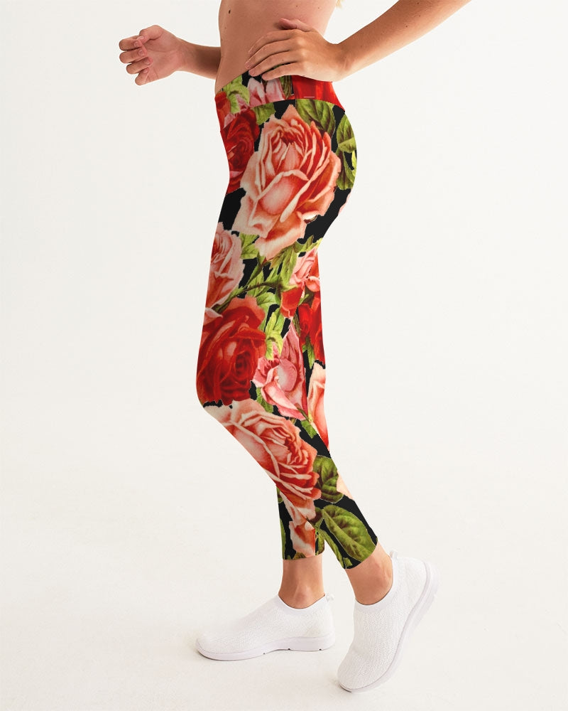 Rose Garden Women's Yoga Pants