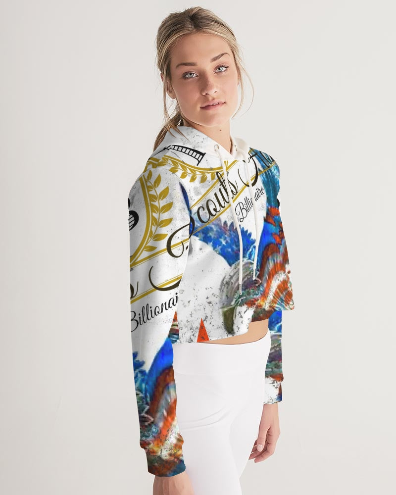 Scouts Honor Eagle Women's Cropped Hoodie