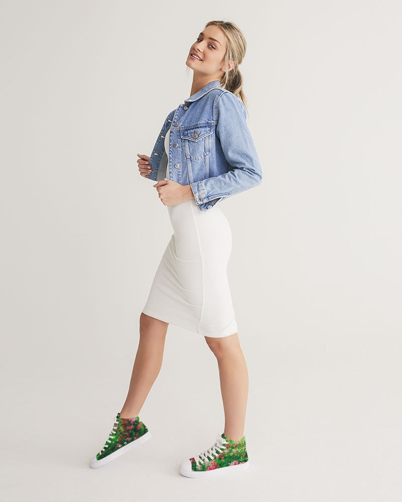 Rose and Ivy Women's Hightop Canvas Shoe