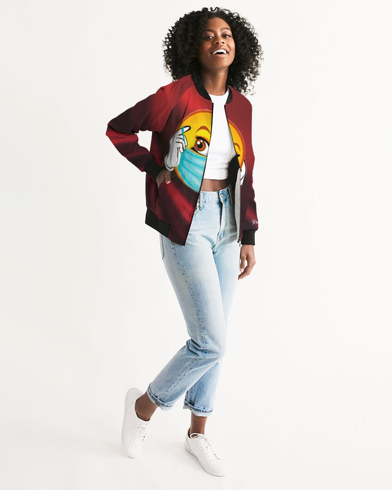 Pandemia Red Women's Bomber Jacket