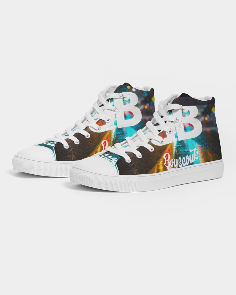 Neon Streetlife Men's Hightop Canvas Shoe
