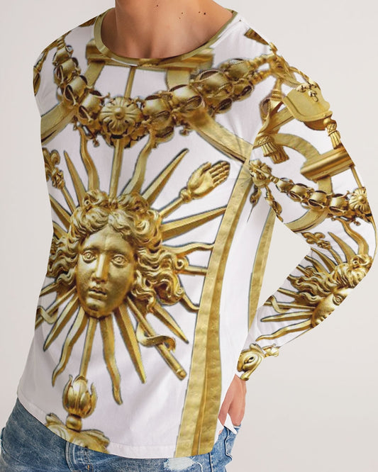 Sun Goddess Men's All-Over Print Long Sleeve Tee