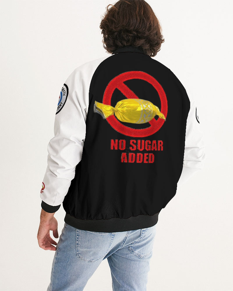 No Sugar Added Men's All-Over Print Bomber Jacket