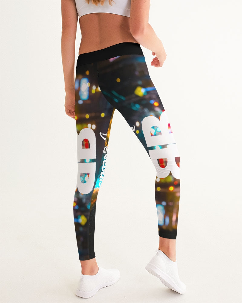 Neon Streetlife Women's All-Over Print Yoga Pants
