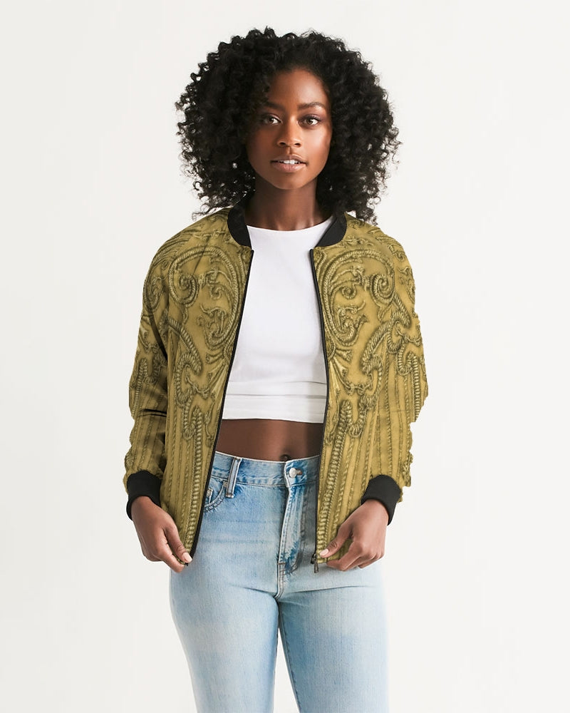 A.U On Bomber Women's All-Over Print Bomber Jacket