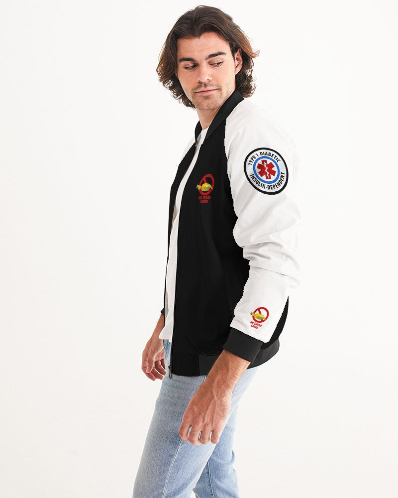 No Sugar Added Men's All-Over Print Bomber Jacket