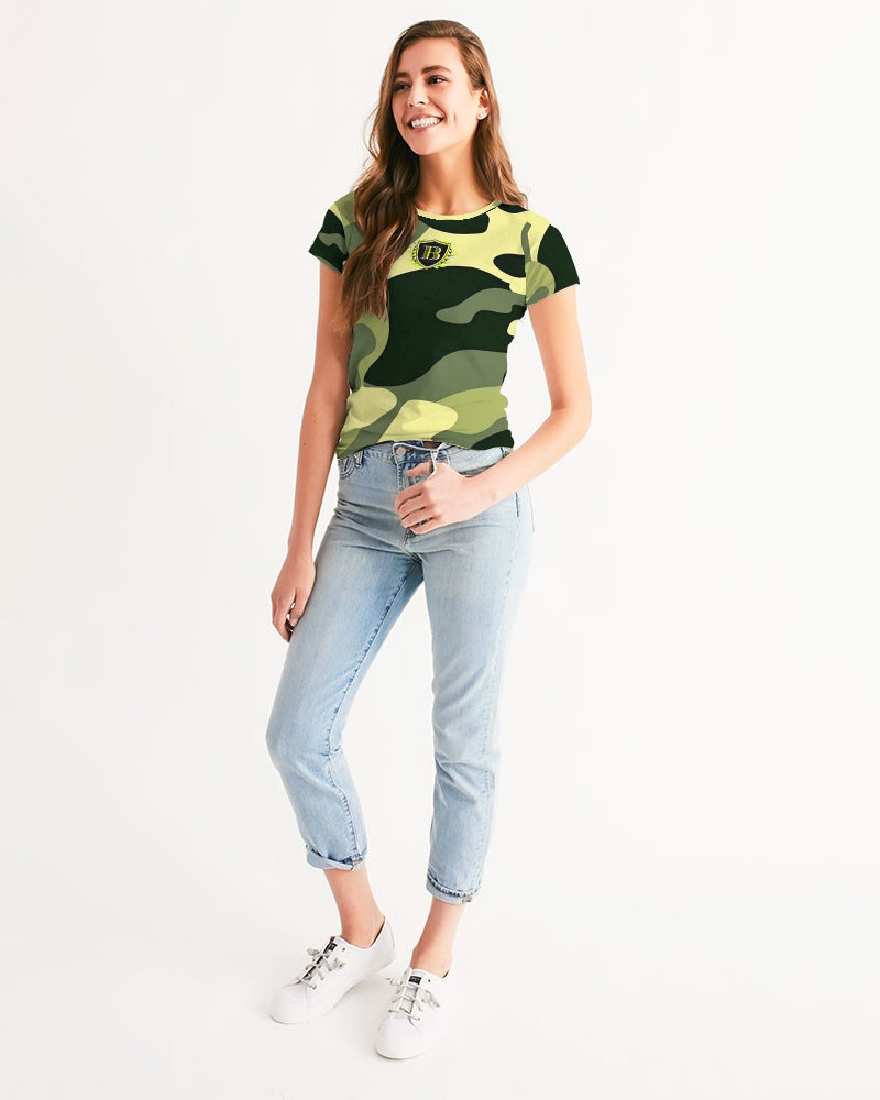 Urban Camoflauge Women's All-Over Print Tee