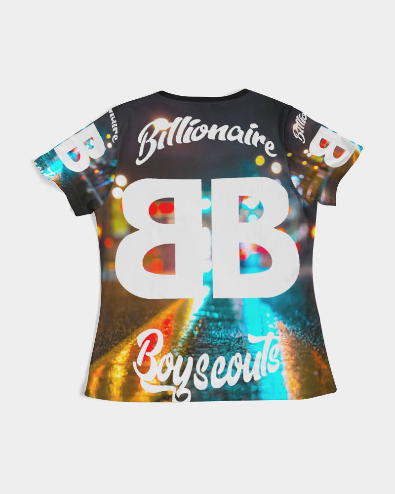 Neon Streetlife Women's All-Over Print Tee