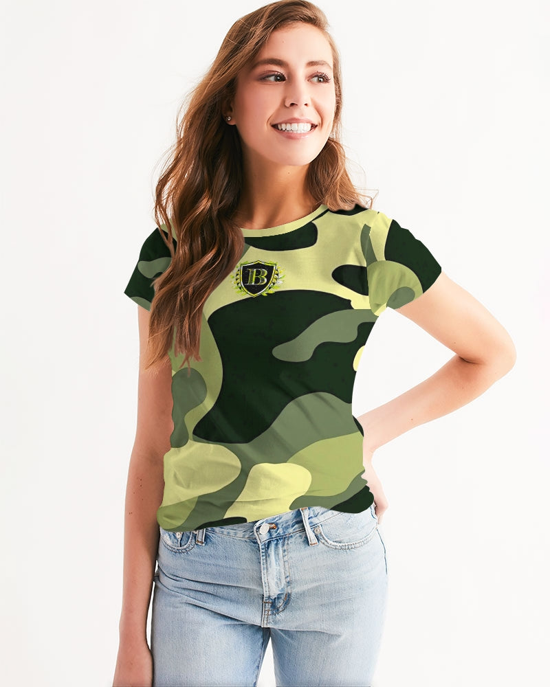 Urban Camoflauge Women's All-Over Print Tee
