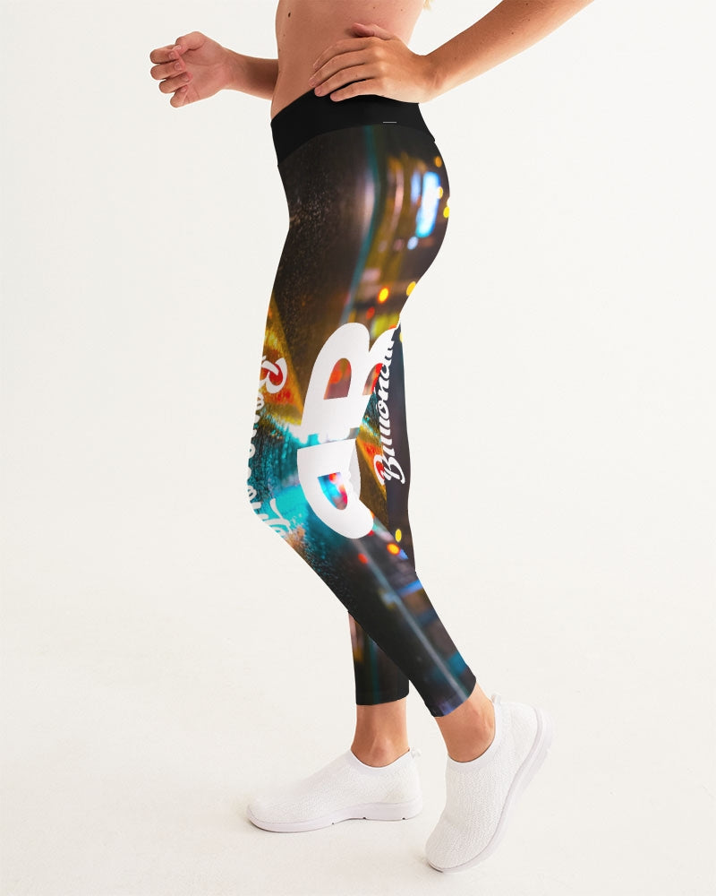 Neon Streetlife Women's All-Over Print Yoga Pants