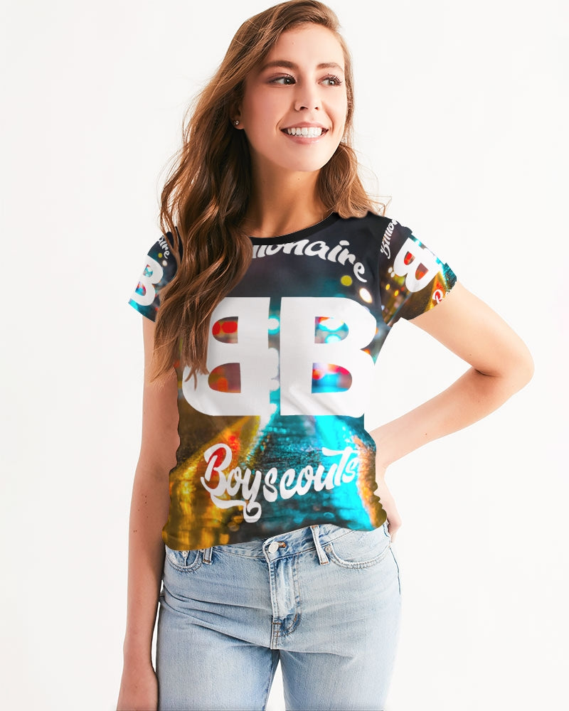 Neon Streetlife Women's All-Over Print Tee