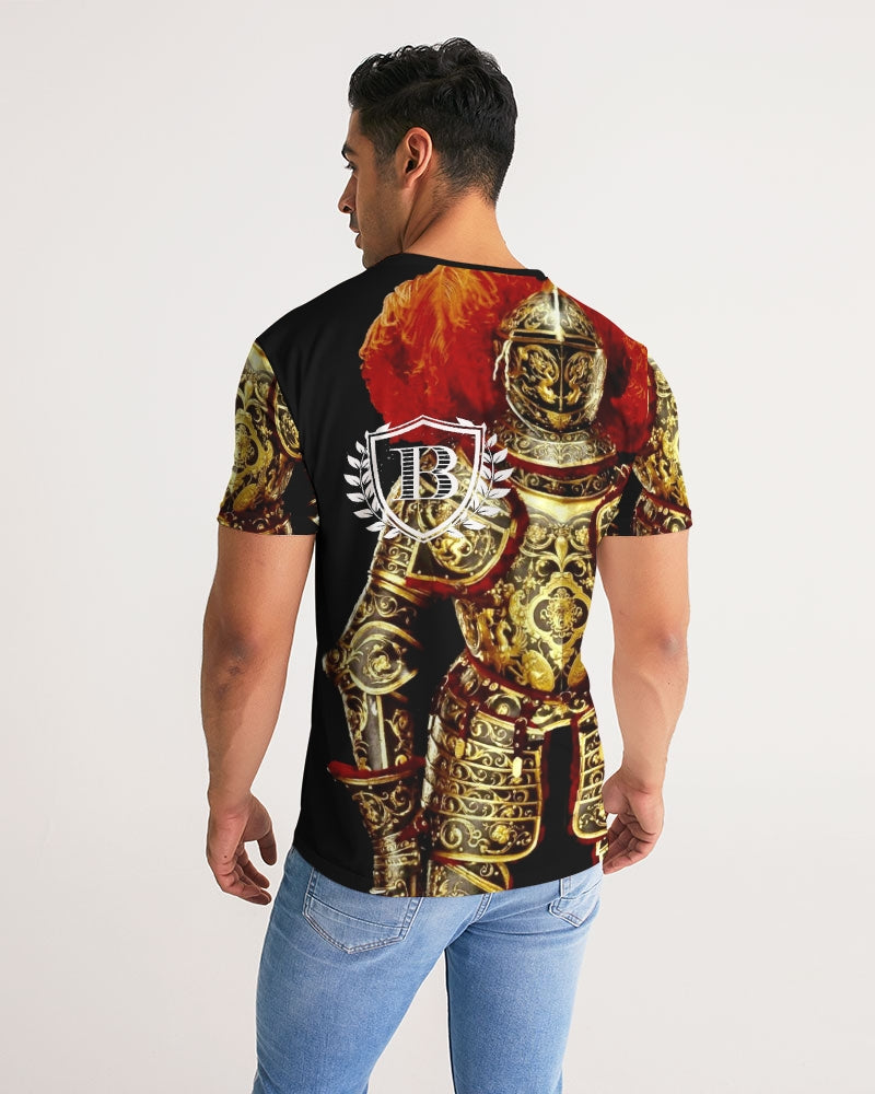 Crimson Aurum  Men's All-Over Print Tee