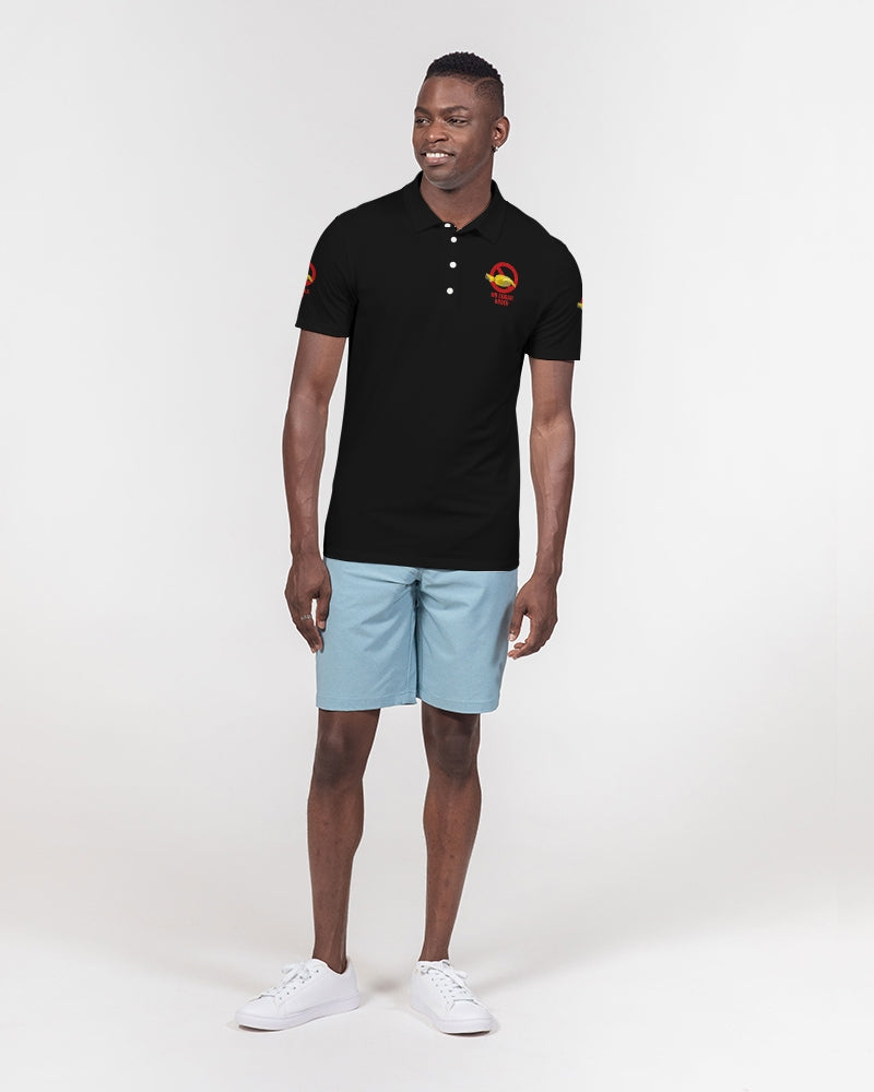 No Sugar Added Men's All-Over Print Slim Fit Short Sleeve Polo