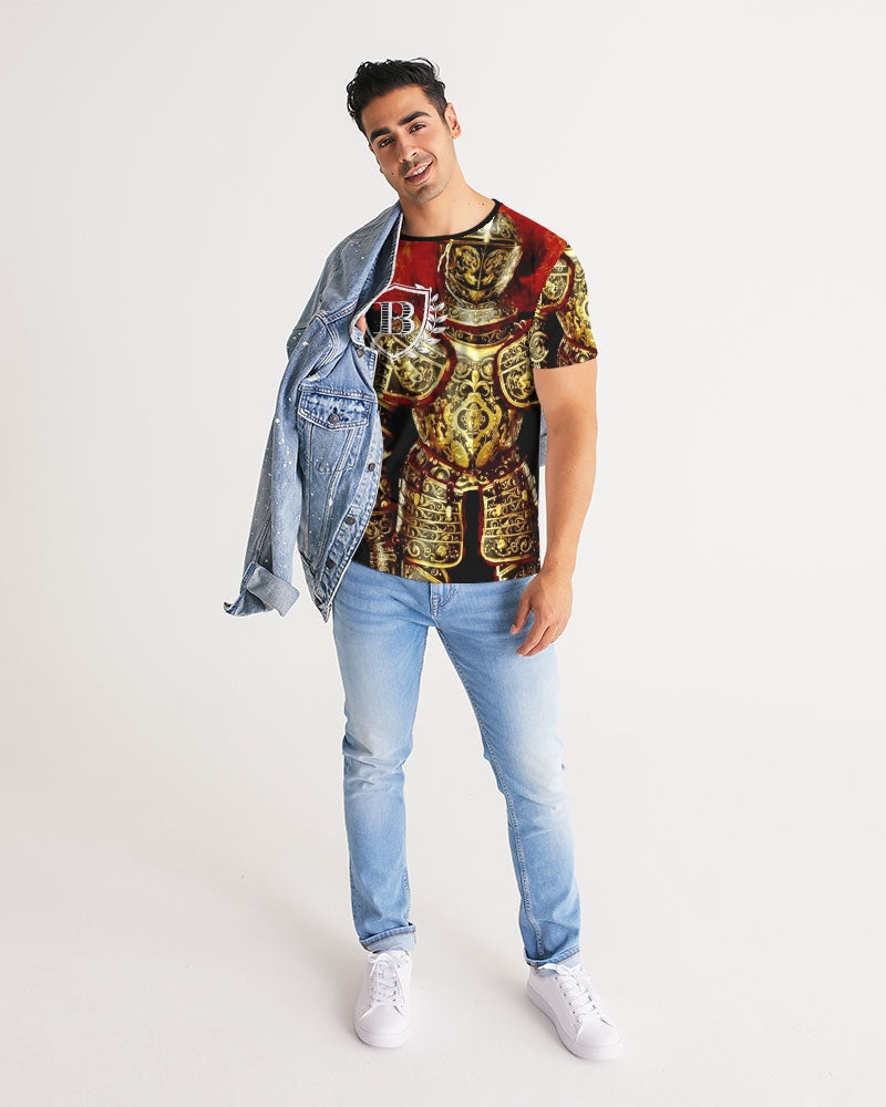 Crimson Aurum  Men's All-Over Print Tee