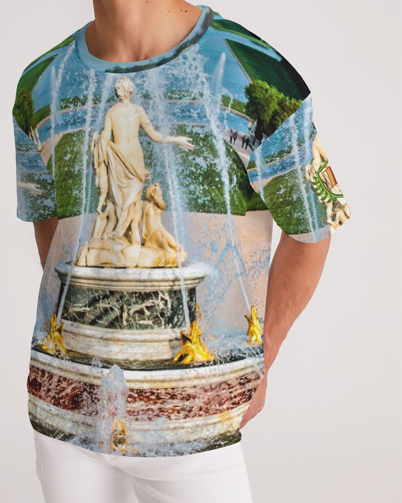 Versailles Men's All-Over Print Premium Heavyweight Tee