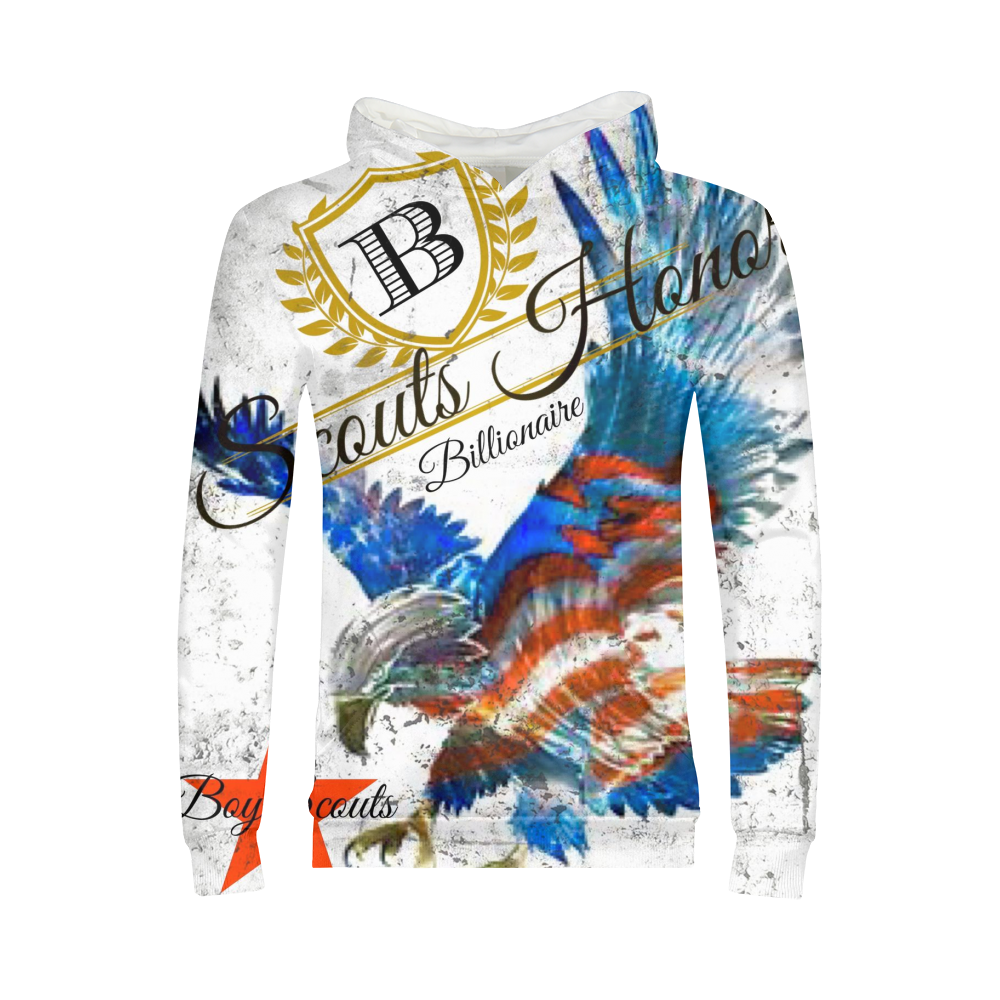Scouts Honor Eagle Kids All-Over Print Hoodie