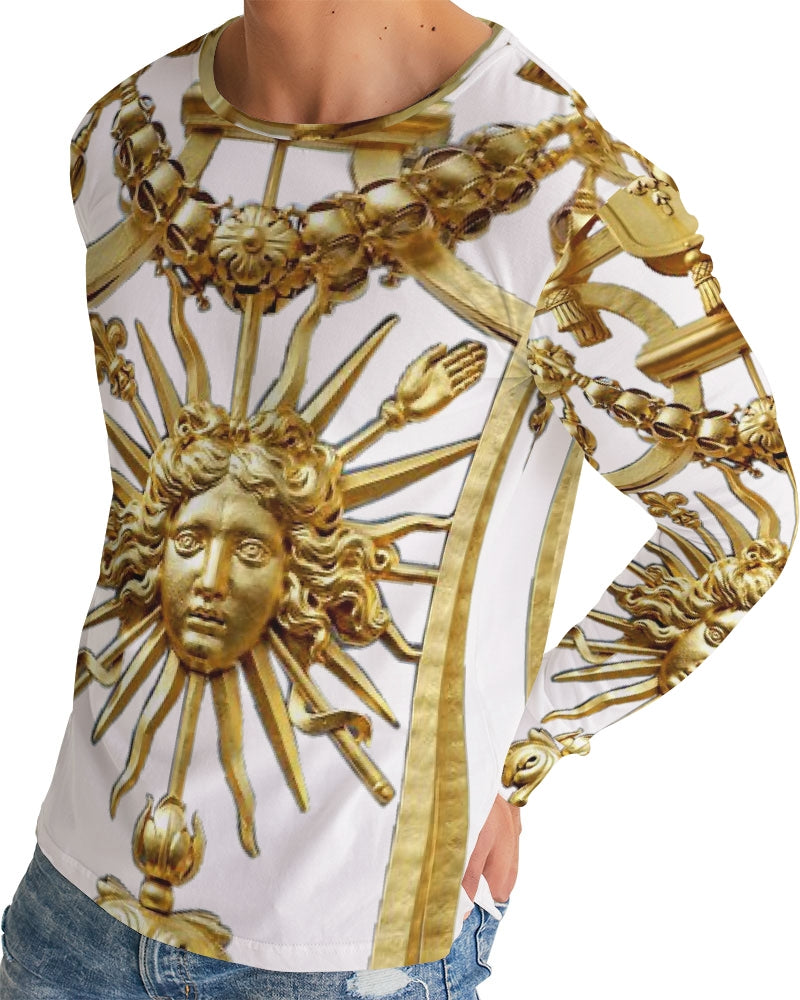 Sun Goddess Men's All-Over Print Long Sleeve Tee