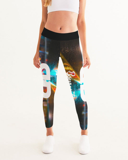 Neon Streetlife Women's All-Over Print Yoga Pants