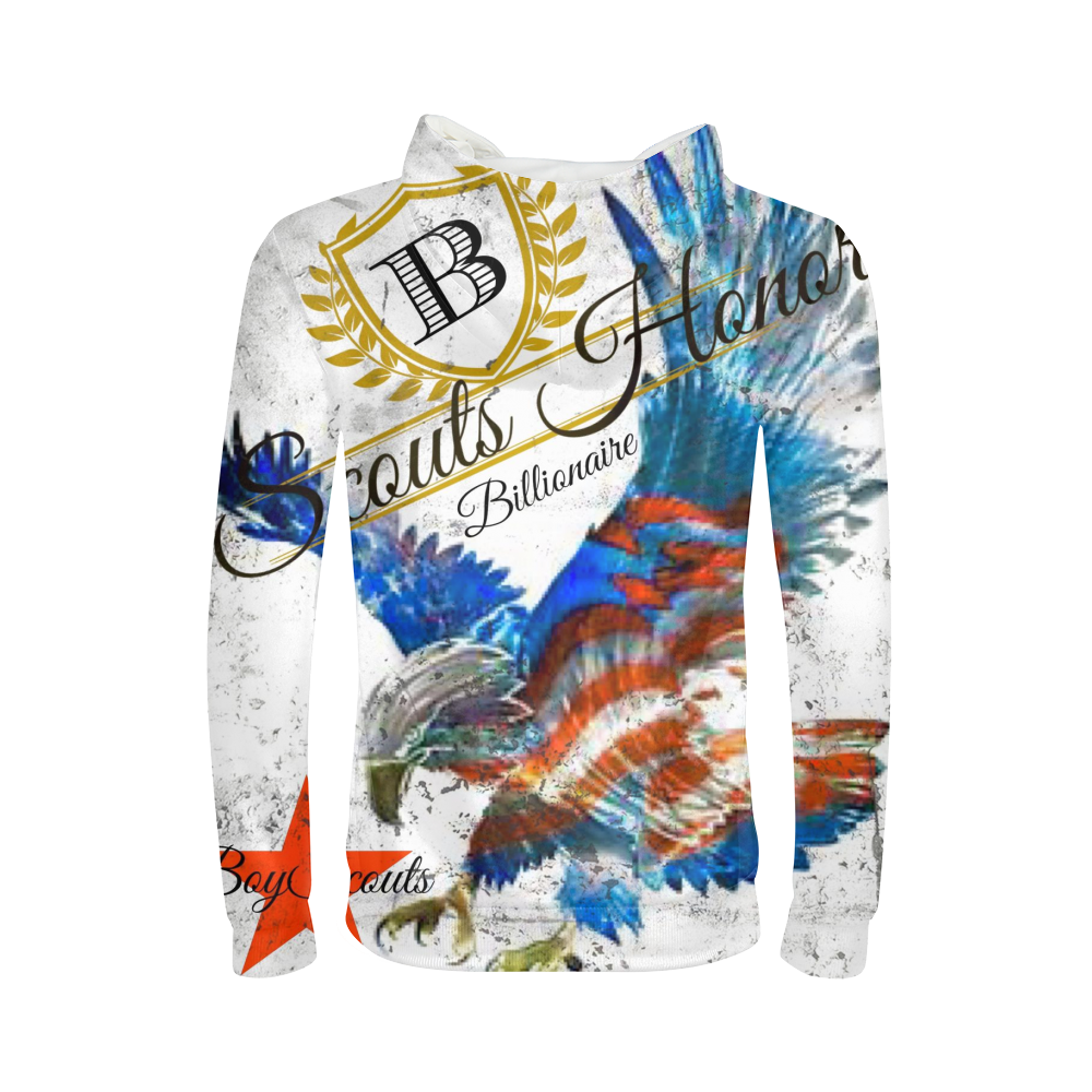 Scouts Honor Eagle Kids All-Over Print Hoodie