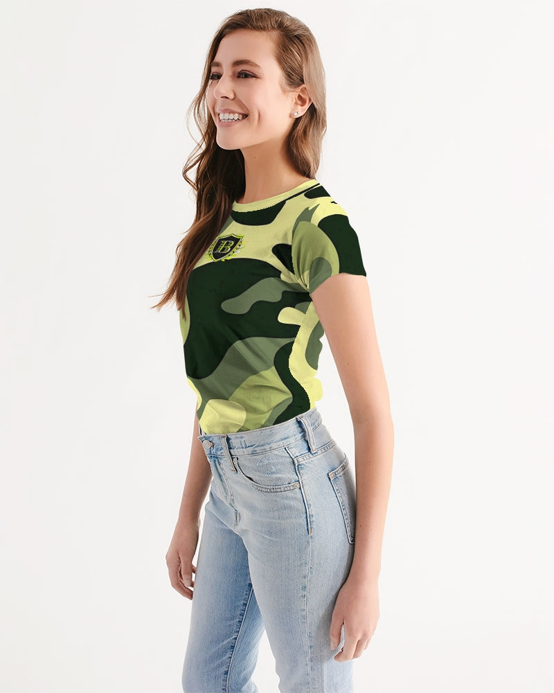 Urban Camoflauge Women's All-Over Print Tee