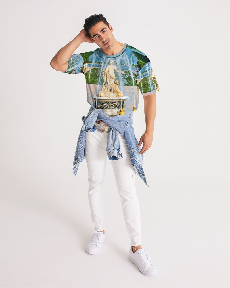 Versailles Men's All-Over Print Premium Heavyweight Tee