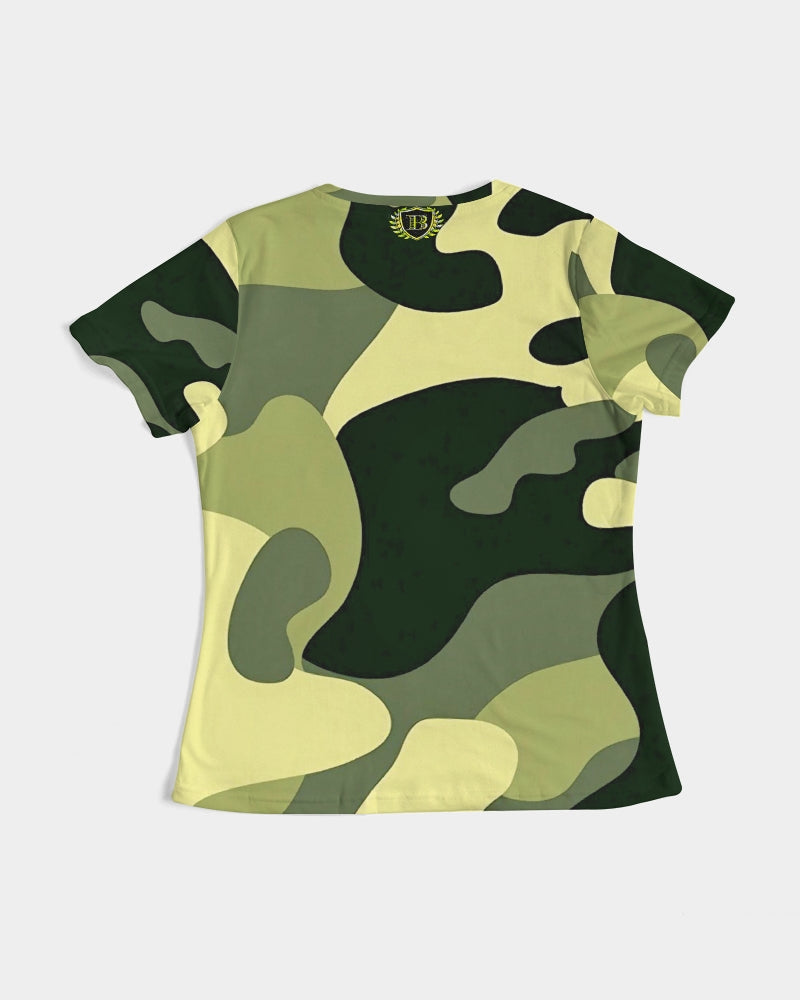 Urban Camoflauge Women's All-Over Print Tee
