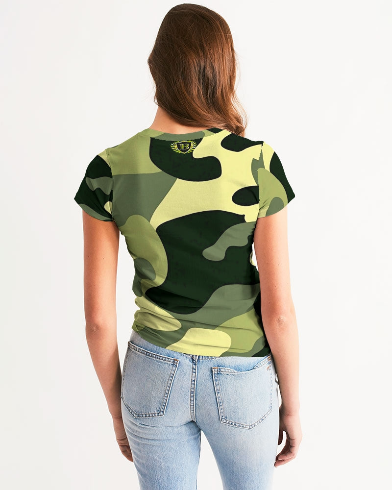 Urban Camoflauge Women's All-Over Print Tee