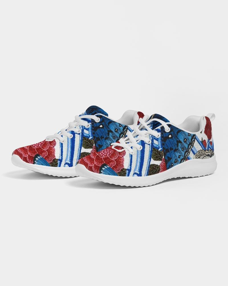 Butterflies and Roses Women's Athletic Shoe