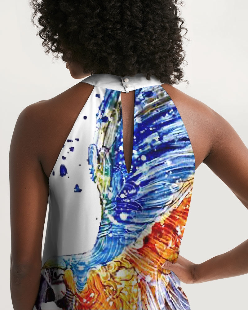 El Loro Women's Halter Dress