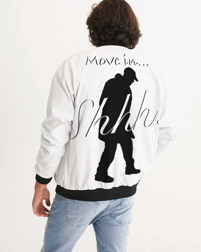 Move in Shhh Men's Bomber Jacket