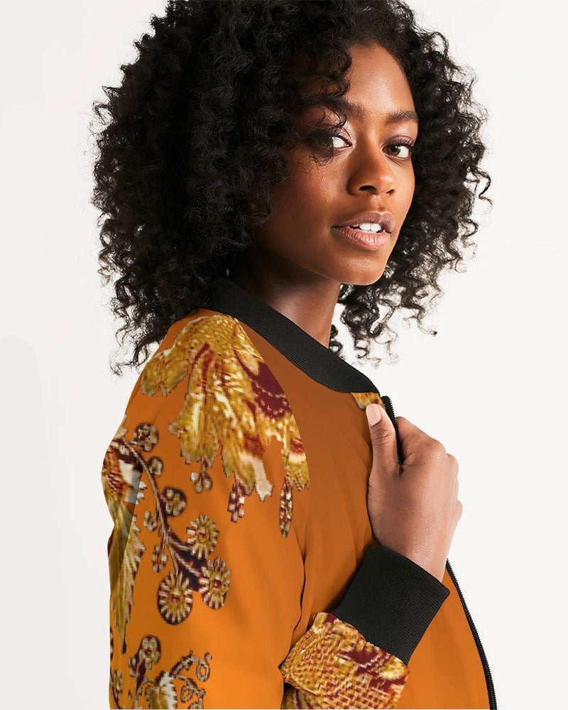 Persian Print Women's Bomber Jacket