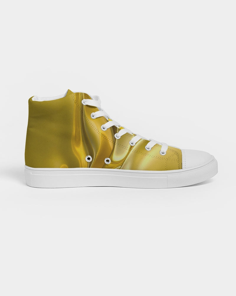 Bishop Gold Men's Hightop Canvas Shoe