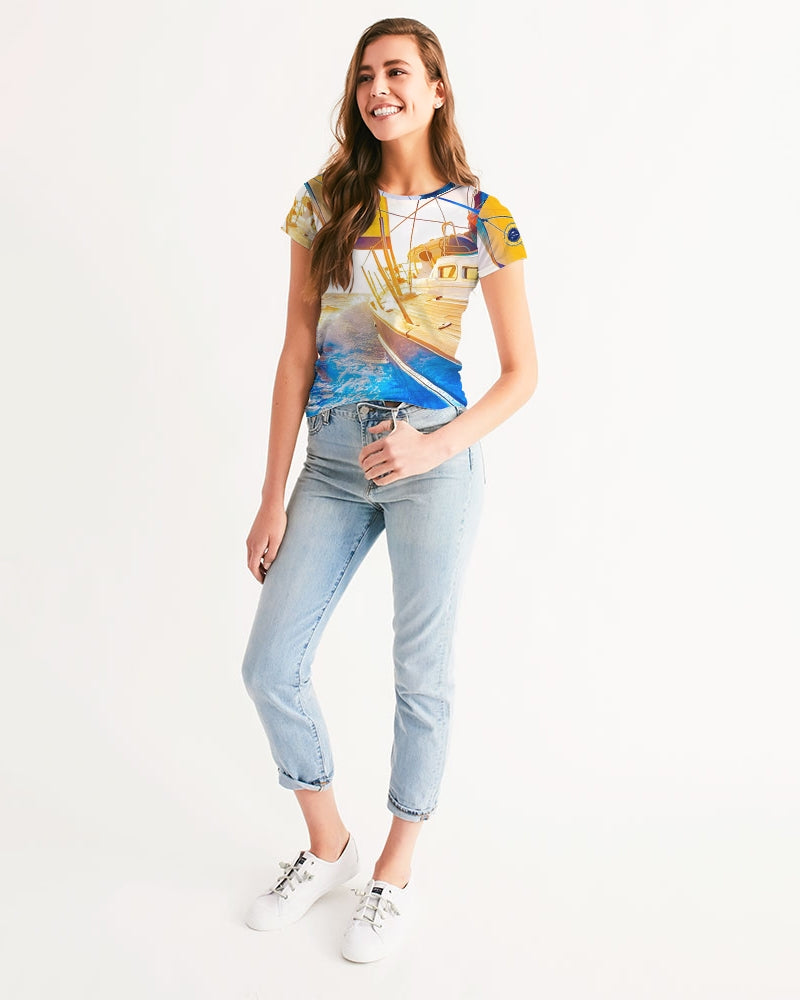 Crashing Waves Women's Tee