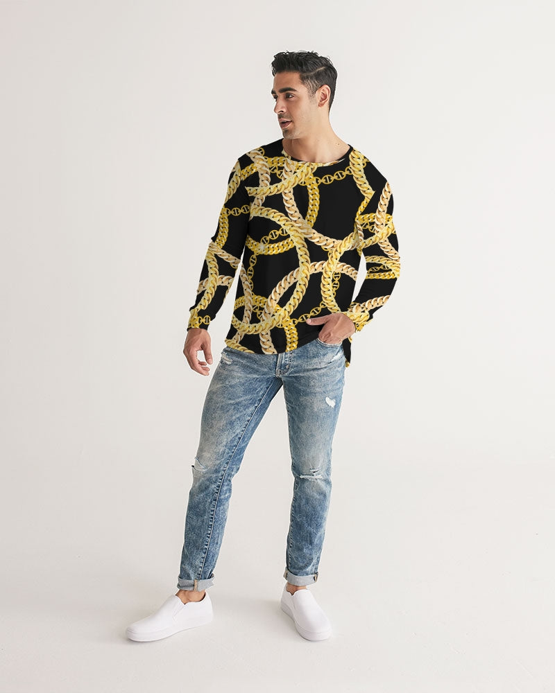 Gold Links Men's Long Sleeve Tee