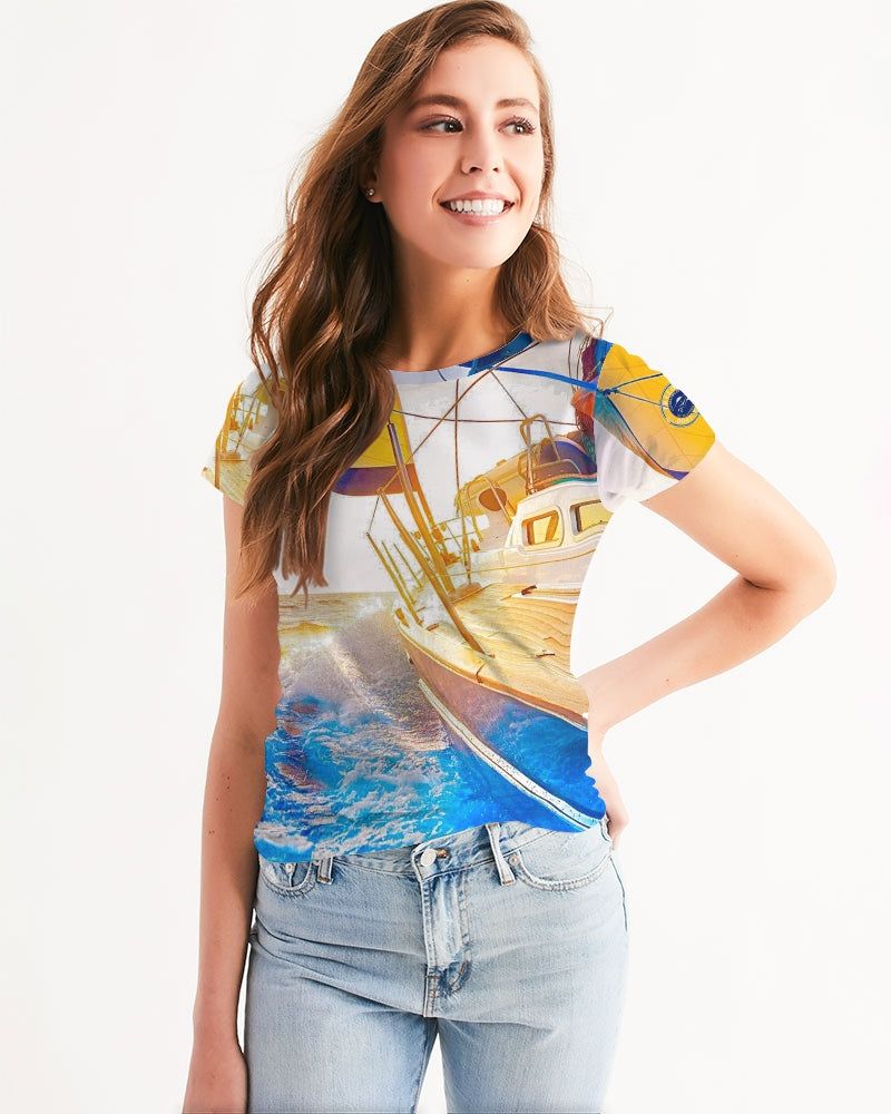 Crashing Waves Women's Tee