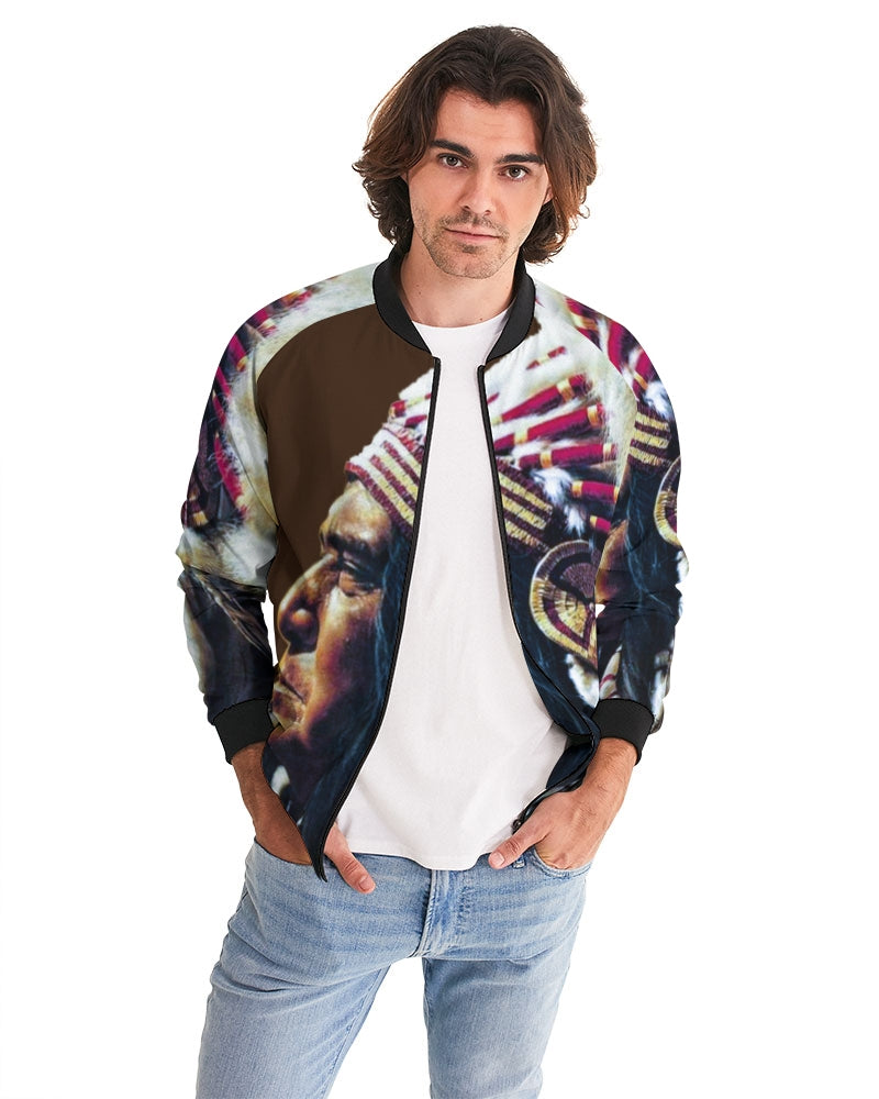 Billionaire Girlscouts of Native America Men's Bomber Jacket