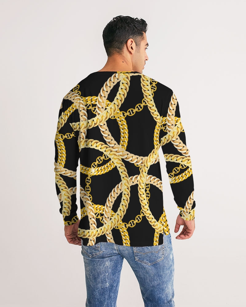 Gold Links Men's Long Sleeve Tee