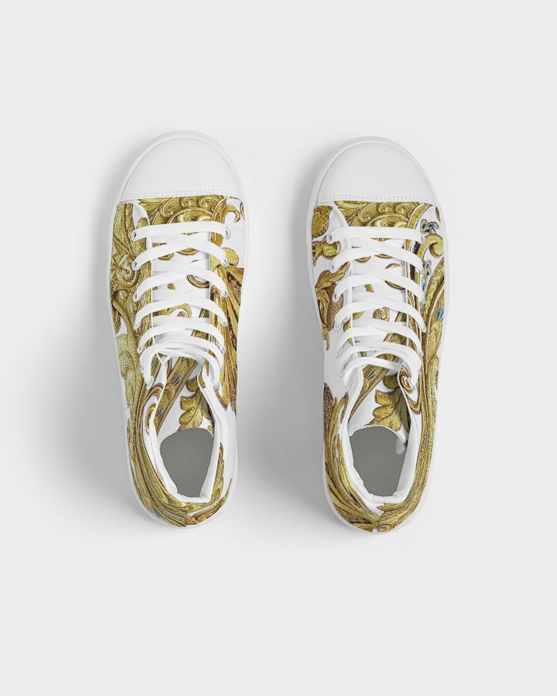 Aurum Vine Men's Hightop Canvas Shoe