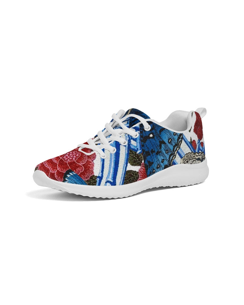 Butterflies and Roses Women's Athletic Shoe